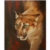 Image 1 : ORIG OIL PAINTING OF A COUGAR #2392057