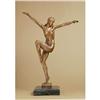 Image 1 : GORGEOUS ART DECO DANSEUSE BRONZE SIGNED #2392272