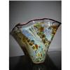 Image 1 : Signed Italian Art Glass Handkerchief Vase! #2392309