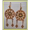 Image 1 : ANTIQUE VICTORIAN NEOETRUSCAN EARRINGS 18K GOLD#2392476