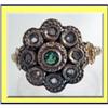 Image 1 : GEORGIAN SILVER & GOLD RING W OLD DIAMONDS & #2392496
