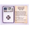 Image 2 : 1549 KB Hungary Denar 'Madonna and Child' Coin NGC XF45 w/ Story Box