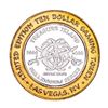Image 2 : .999 Silver Treasure Island Las Vegas, Nevada $10 Casino Limited Edition Gaming Token