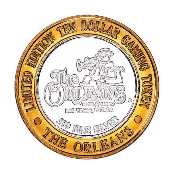 .999 Silver The Orleans Hotel & Casino Las Vegas, NV $10 Casino Token Limited Edition