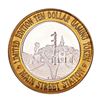 Image 1 : .999 Silver Main Street Station Las Vegas, NV $10 Limited Edition Casino Gaming Token