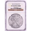 Image 1 : 2014-W $1 Proof American Silver Eagle Coin NGC PF70 Ultra Cameo