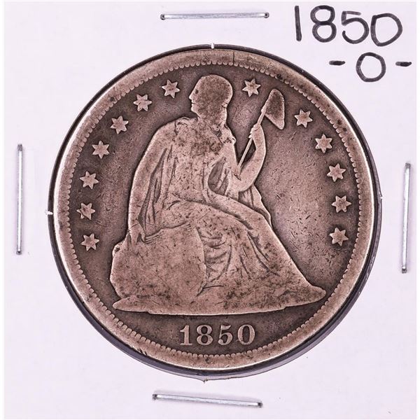 1850-O $1 Seated Liberty Silver Dollar Coin
