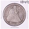 1849 $1 Seated Liberty Silver Dollar Coin