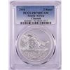 2016 Proof South Africa 2 Rand Cheetah Silver Coin PCGS PR70DCAM