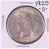 1925-S $1 Peace Silver Dollar Coin
