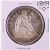 1859-O $1 Seated Liberty Silver Dollar Coin