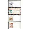 Lot of (4) WWII Era Patriotic Unused Envelopes