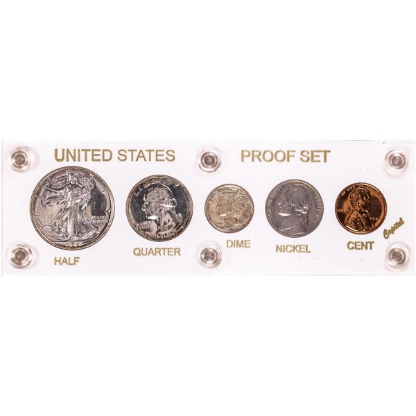 1942 (5) Coin Proof Set