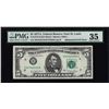 1977A $5 Federal Reserve Note Mismatched Serial Number ERROR PMG Very Fine 35