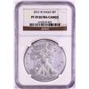 2012-W $1 Proof American Silver Eagle Coin NGC PF70 Ultra Cameo