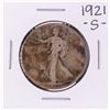 1921-S Walking Liberty Half Dollar Coin
