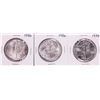 Lot of (3) 1986 $1 American Silver Eagle Coins