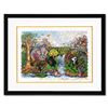 Charles Fazzino "Serenity Of The Wildlife" Limited Edition Serigraph On Paper