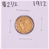 1912 $2 1/2 Indian Head Quarter Eagle Gold Coin