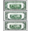 Image 2 : Lot of (3) 1934 $20 Federal Reserve Notes