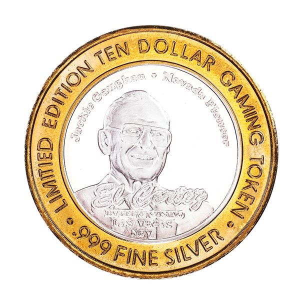 .999 Silver El Cortez Hotel and Casino Las Vegas, NV $10 Limited Edition Gaming Token