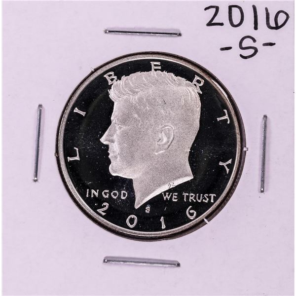 2016-S Proof Kennedy Half Dollar Coin