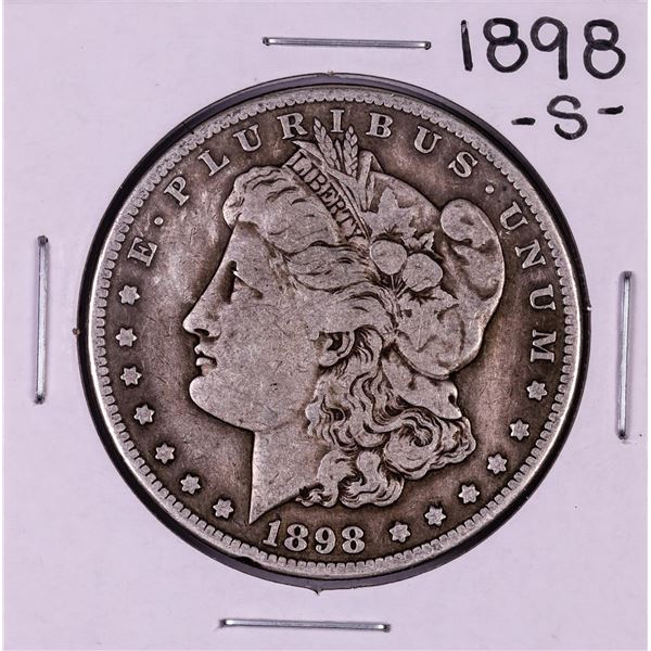 1898-S $1 Morgan Silver Dollar Coin