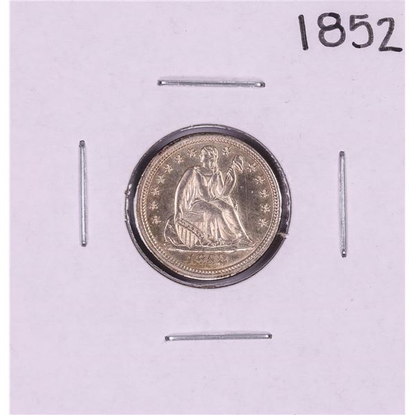 1852 Seated Liberty Dime Coin