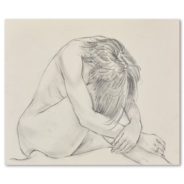 Bragg Original "Sorrow" Original Pencil On Paper
