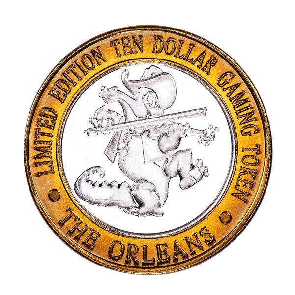 .999 Silver The Orleans Hotel & Casino Las Vegas, NV $10 Casino Token Limited Edition