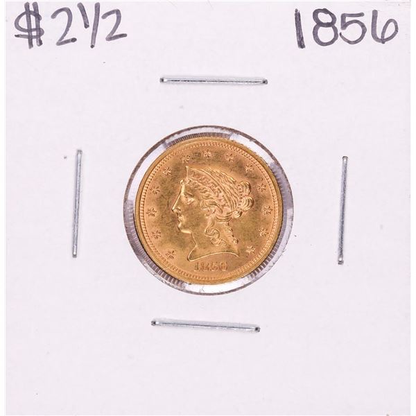 1856 $2 1/2 Liberty Head Quarter Eagle Gold Coin