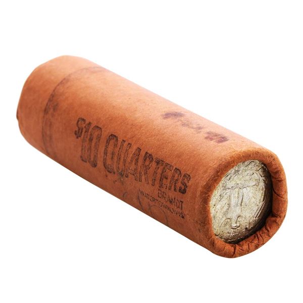 Original Bank Roll of (40) Brilliant Uncirculated 1961-D Washington Quarter Coins