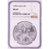 Image 1 : 1998 $1 American Silver Eagle Coin NGC MS69