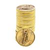 Lot of (25) 1999 $5 American Gold Eagle Coins