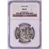 Image 1 : 1959-D Franklin Half Dollar Coin NGC MS65