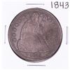 1843 Seated Liberty Silver Dollar