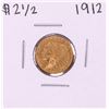 1912 $2 1/2 Indian Head Quarter Eagle Gold Coin