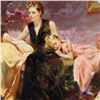 Image 2 : Pino (1939-2010) "Precious Moments" Limited Edition Giclee On Canvas