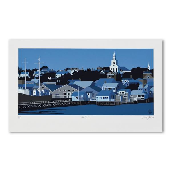 Armond Fields (1930-2008) "Harbor Dawn" Limited Edition Serigraph On Paper