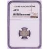 1535 KB Hungary Denar 'Madonna and Child' Coin NGC AU55