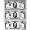 Image 1 : Lot of (3) Consecutive 1950 $10 Federal Reserve Notes St. Louis