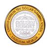 Image 2 : .999 Silver Golden Nugget Las Vegas $10 Limited Edition Casino Gaming Token