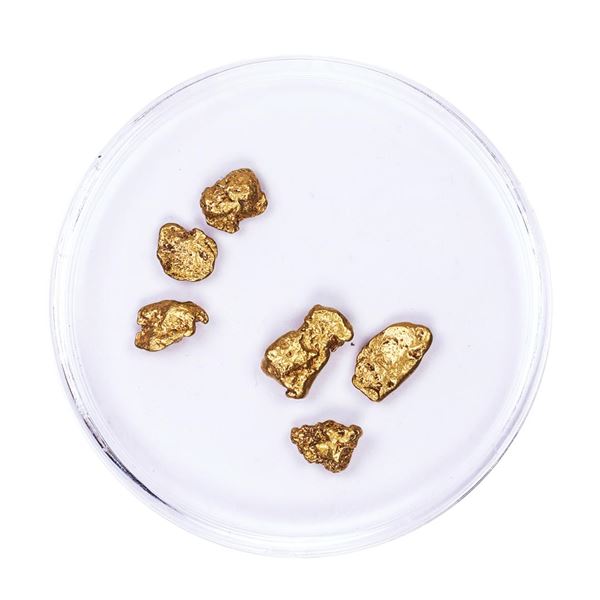 Lot of Gold Nuggets 2.70 grams Total Weight