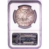 Image 2 : 1897 $1 Morgan Silver Dollar Coin NGC MS65 CAC Nice Toning