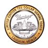 Image 1 : .999 Silver Flamingo Laughlin, NV $10 Casino Limited Edition Gaming Token