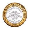 Image 1 : .999 Silver Treasure Island Las Vegas $10 Limited Edition Casino Gaming Token