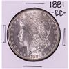 Image 1 : 1881-CC $1 Morgan Silver Dollar Coin