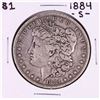 Image 1 : 1884-S $1 Morgan Silver Dollar Coin