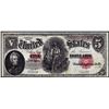 Image 1 : 1907 $5 Woodchopper Legal Tender Note