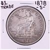 Image 1 : 1878-S $1 Trade Silver Dollar Coin